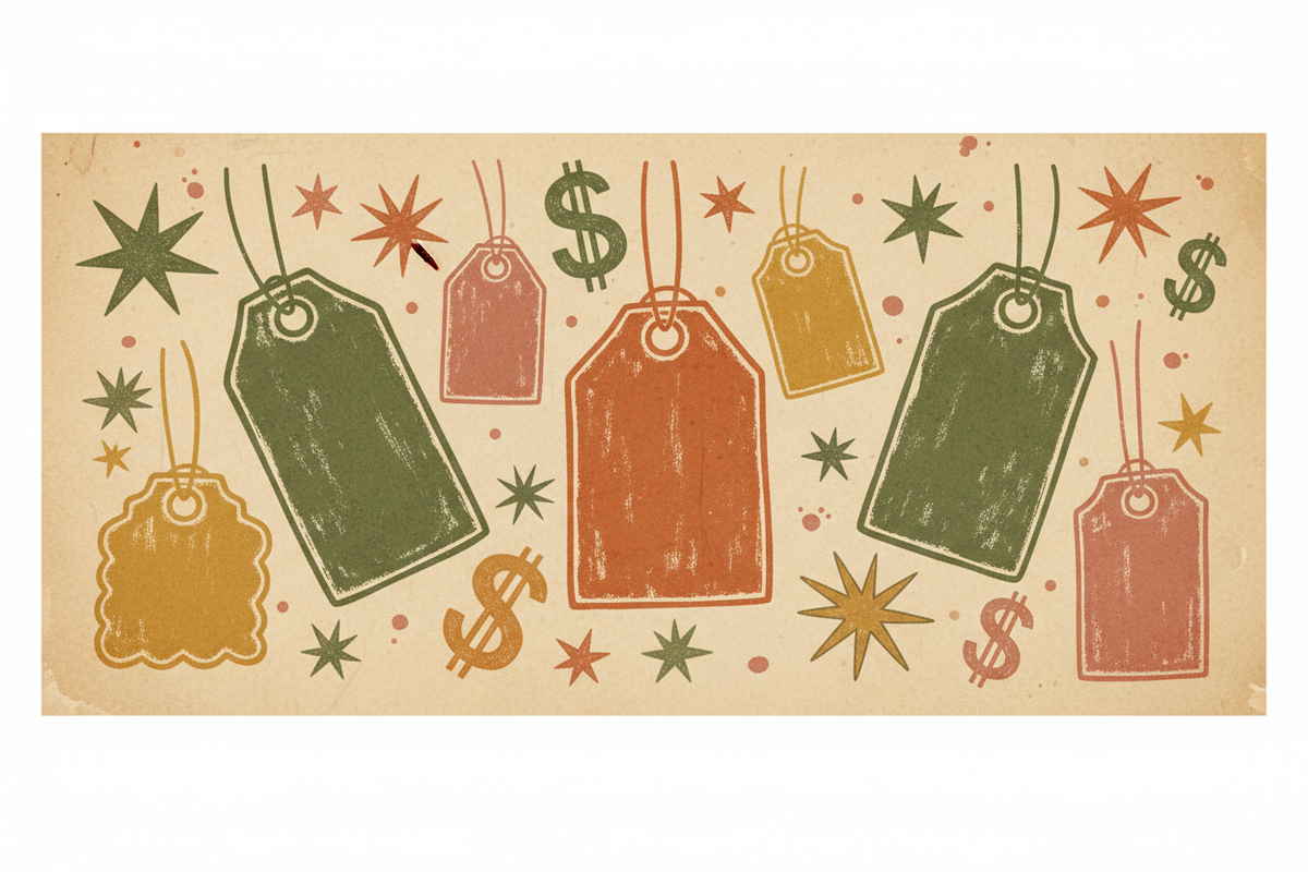 Sales and dollar items