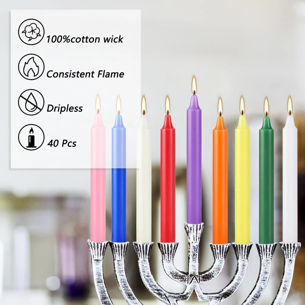 Howemon Assorted Color Spell Chime Candles