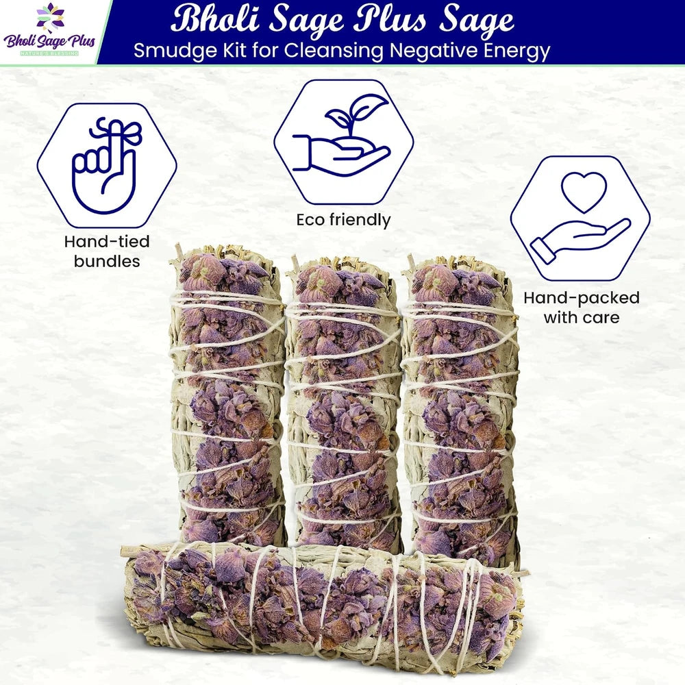 Lavender White Sage Smudge Sticks