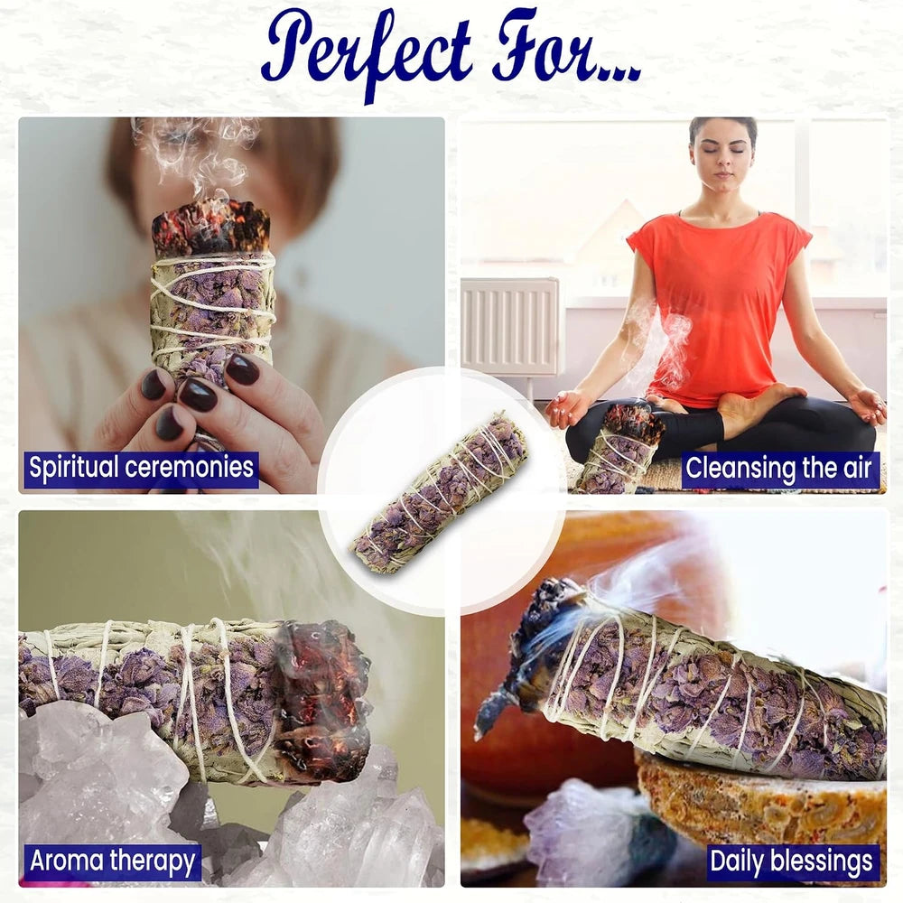Lavender White Sage Smudge Sticks