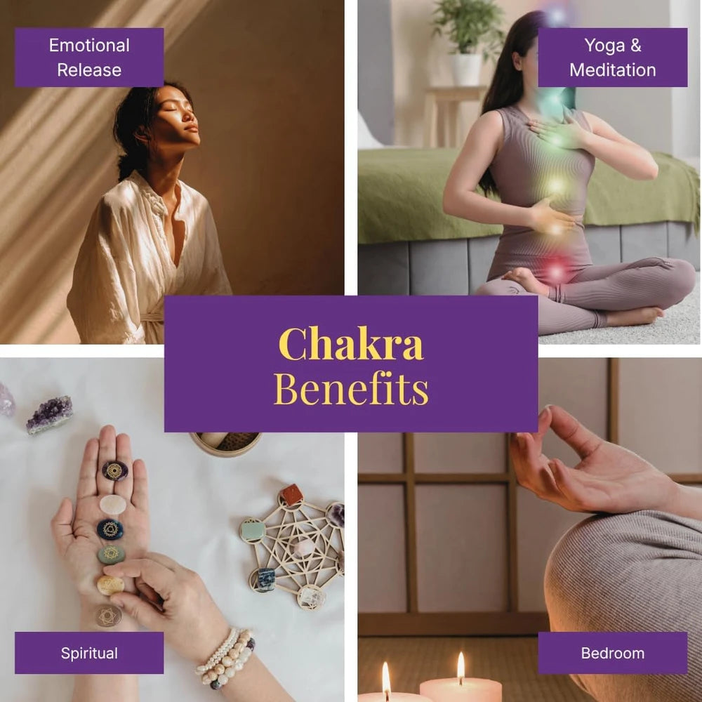 Chakra Smokeless Incense Brick Gift Set