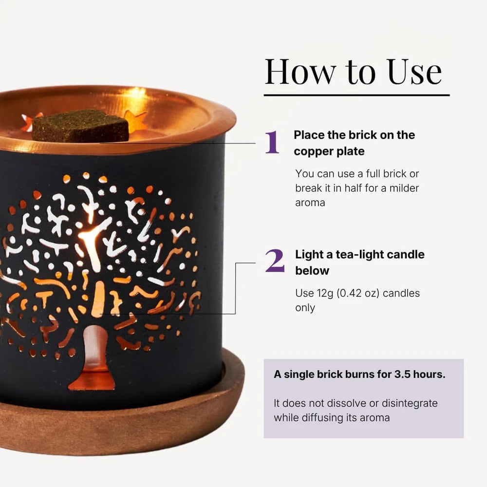 Chakra Smokeless Incense Brick Gift Set