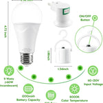 Matulsa Rechargeable Emergency LED Bulb