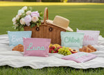 Personalized Seersucker Makeup Bag