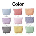 Personalized Seersucker Makeup Bag