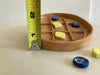 Handcrafted Waffle Tic Tac Toe Board