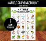 Kids Nature Scavenger Hunt