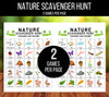 Kids Nature Scavenger Hunt