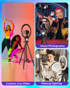 Sensyne Ring Light with Phone Tripod
