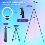 Sensyne Ring Light with Phone Tripod