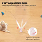 Interactive Spinning Butterfly Cat Toy