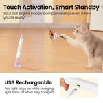 Interactive Spinning Butterfly Cat Toy