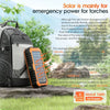 Waterproof Solar Hand Crank Power Bank