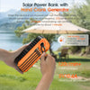 Waterproof Solar Hand Crank Power Bank