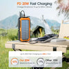 Waterproof Solar Hand Crank Power Bank