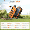 Waterproof Solar Hand Crank Power Bank