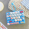 Cartoon Animal Diary Keyboard Keychain