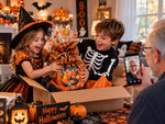 Halloween Pumpkin Gift Basket