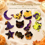 Halloween Witch Acrylic Suncatcher Puzzle