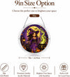 Halloween Witch Acrylic Suncatcher Puzzle