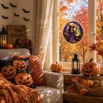 Halloween Witch Acrylic Suncatcher Puzzle