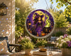 Halloween Witch Acrylic Suncatcher Puzzle