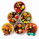 Fall Play Dough Jars