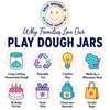 Fall Play Dough Jars