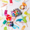 Rainbow Watercolor Scented Jar Candle