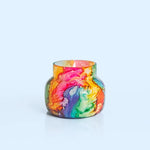 Rainbow Watercolor Scented Jar Candle