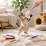 Giant Cotton Swab Cat Toy