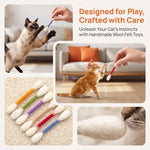 Giant Cotton Swab Cat Toy