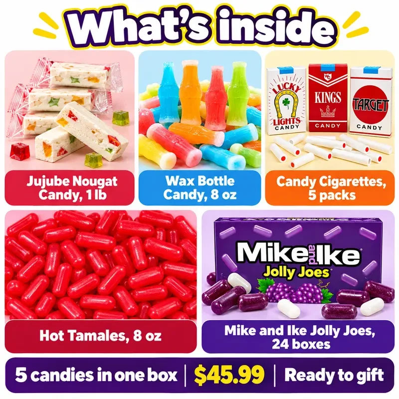 Retro Candy Gift Box