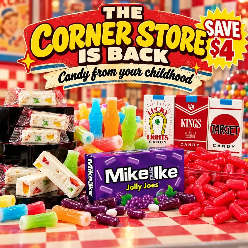 Retro Candy Gift Box
