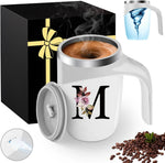 Personalized Magnetic Stirring Coffee Mug