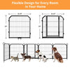 Modular Expandable Steel Dog Playpen