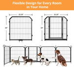 Modular Expandable Steel Dog Playpen