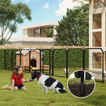 Modular Expandable Steel Dog Playpen