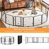 Modular Expandable Steel Dog Playpen