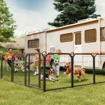 Modular Expandable Steel Dog Playpen