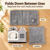 Velvet Foldable Cat House