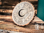 Handmade Wooden Pagan Calendar