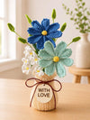 Handmade Crochet Flower Bouquet