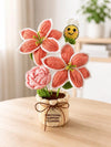 Handmade Crochet Flower Bouquet