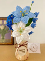 Handmade Crochet Flower Bouquet