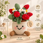 Handmade Crochet Flower Bouquet
