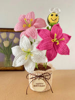 Handmade Crochet Flower Bouquet