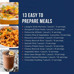 Emergency Food Supply Variety Kit