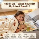 Novelty Tortilla Throw Blanket