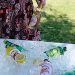Portable Folding Ice Cooler Table